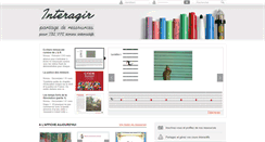 Desktop Screenshot of interagir.fr